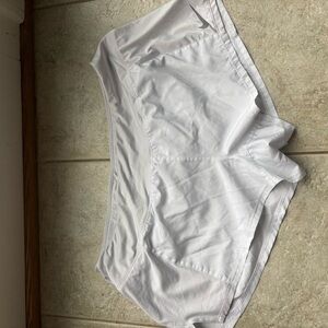 Nike White Women's Athletic Shorts